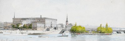 View over Stockholm Castle by Anna Palm de Rosa